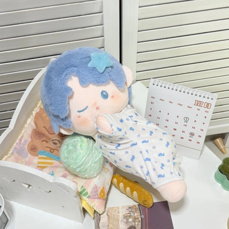 Menggu Wuxue Original Little Doll - Wangzi Sleeping Pad 20*38cm Cotton Doll XPZ016 Menggu Wuxue Original Little Doll - Wangzi Sleeping Pad 20*38cm Cotton Doll XPZ016